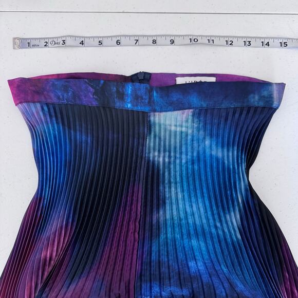 L'IDEE Bisous Pleated High Waisted Trouser Pants Women's 14‎ Galaxy Artsy Unique - Picture 13 of 15